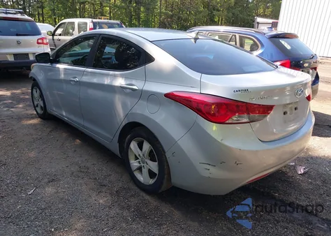 2011 Hyundai Elantra Gls from USA, damaged, VIN 5NPDH4AE8BH022281